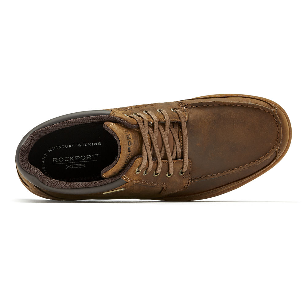 Rockport Støvler Herre Brune - Patten Waterproof Moc - ILJY51948